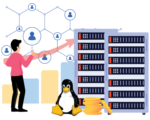 سرور لینوکس سرور مجازی لینوکس Linux server Linux vps